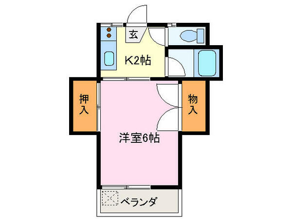 三重県伊勢市岩渕１丁目(賃貸アパート1K・3階・19.40㎡)の写真 その2