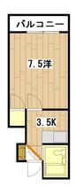 広島県広島市西区横川町３丁目（賃貸マンション1K・6階・22.31㎡） その2