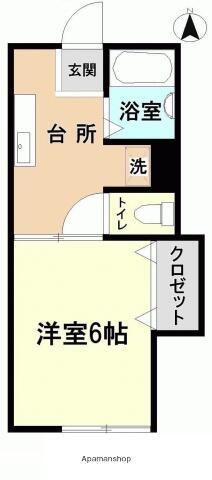 同じ建物の物件間取り写真 - ID:207001178843