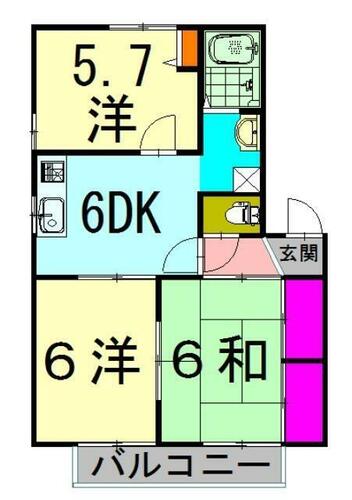 同じ建物の物件間取り写真 - ID:234019432811