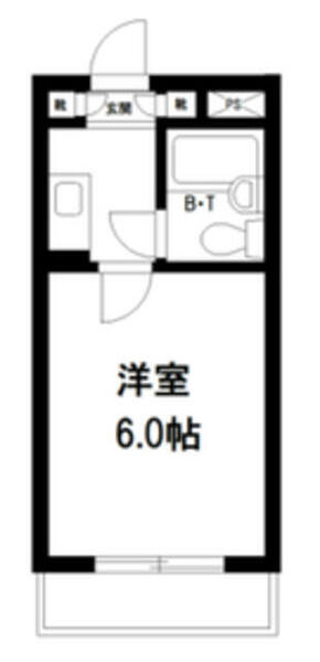 豊島園フラワーハイツ 404｜東京都練馬区早宮３丁目(賃貸マンション1K・4階・16.13㎡)の写真 その2