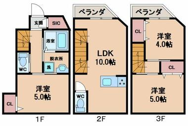 間取り：227103680321