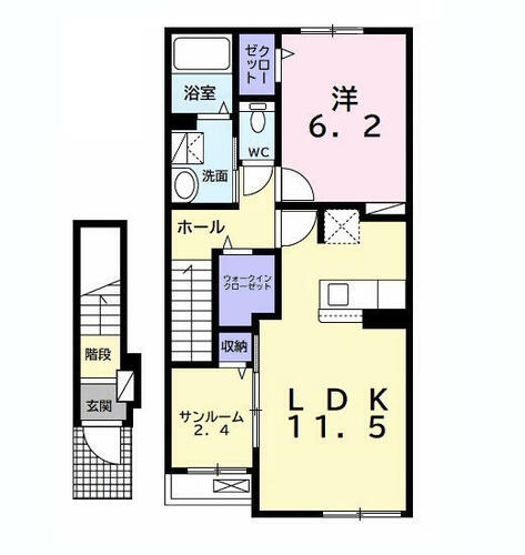 同じ建物の物件間取り写真 - ID:212041962509