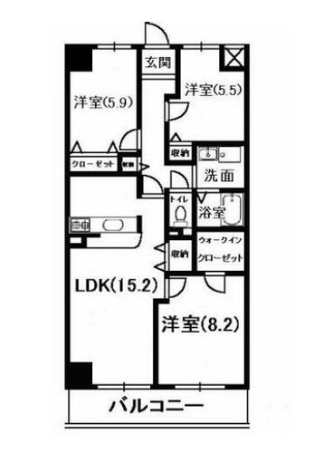 同じ建物の物件間取り写真 - ID:228049023688