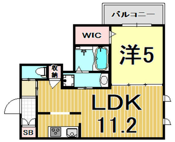 ソフィア　ラフィーネ 303｜兵庫県西宮市里中町２丁目(賃貸マンション1LDK・3階・40.16㎡)の写真 その2