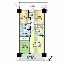 サーパス泉が丘通り  ｜ 栃木県宇都宮市泉が丘２丁目（賃貸マンション3LDK・5階・75.08㎡） その1