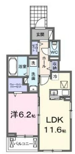 同じ建物の物件間取り写真 - ID:213099796610