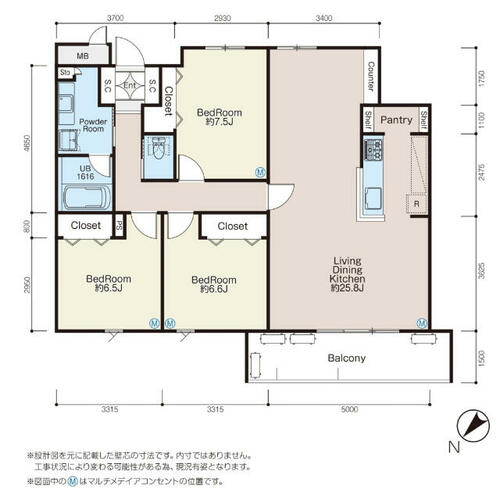 同じ建物の物件間取り写真 - ID:213092692889