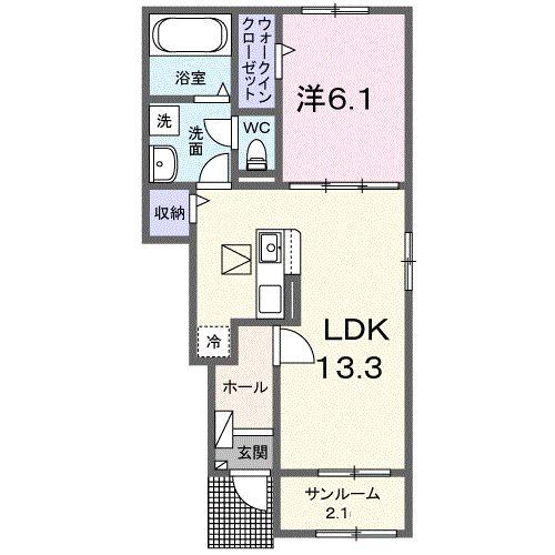 同じ建物の物件間取り写真 - ID:228049290676