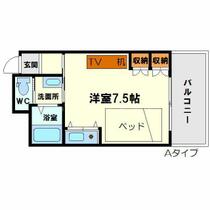 大阪府大阪市淀川区宮原１丁目（賃貸マンション1R・4階・23.00㎡） その2