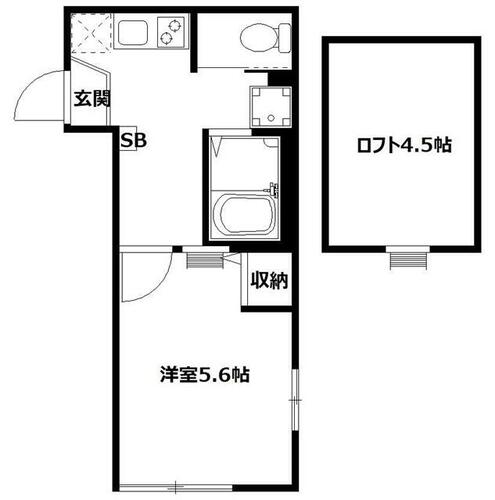 同じ建物の物件間取り写真 - ID:214054901165