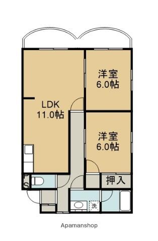 同じ建物の物件間取り写真 - ID:244004010082