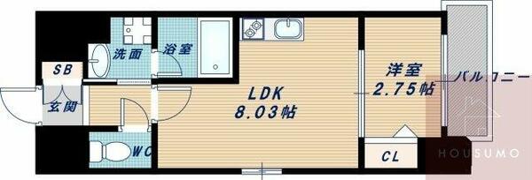 Ｆｏｒｔｕｎｅｙ江坂Ⅰ｜大阪府吹田市豊津町(賃貸マンション1LDK・3階・30.15㎡)の写真 その2