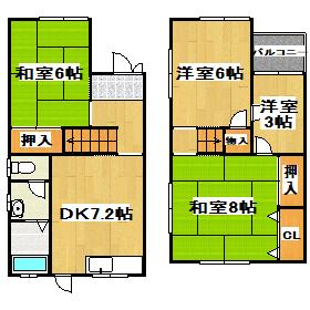 同じ建物の物件間取り写真 - ID:228049093145