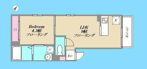 同じ建物の物件間取り写真 - ID:213103439811