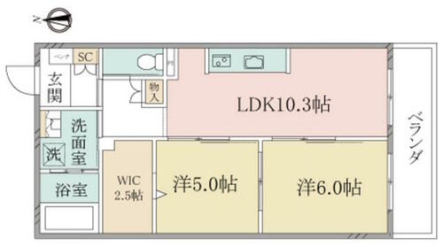 同じ建物の物件間取り写真 - ID:214052901086