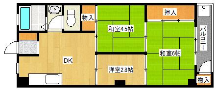 同じ建物の物件間取り写真 - ID:228049109040