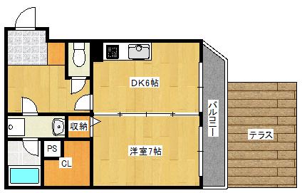 同じ建物の物件間取り写真 - ID:228049196545