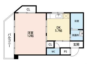 福岡県北九州市小倉南区徳力２丁目（賃貸マンション1DK・3階・39.06㎡） その2