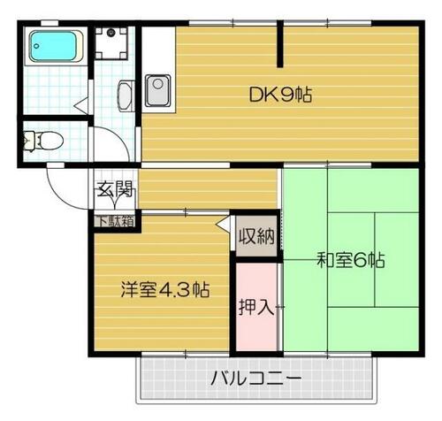 同じ建物の物件間取り写真 - ID:227077869688