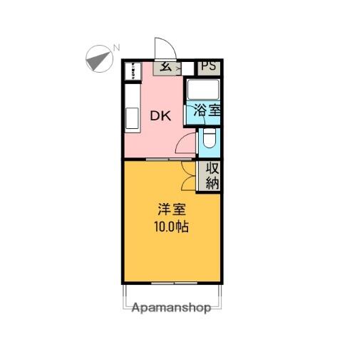 ベルウッド６９Ｃ 306｜静岡県富士市石坂(賃貸マンション1DK・3階・30.00㎡)の写真 その2