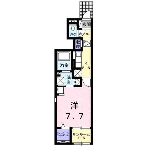 同じ建物の物件間取り写真 - ID:204004276196