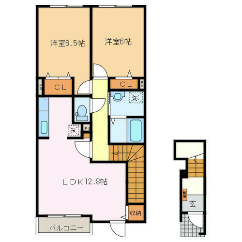 同じ建物の物件間取り写真 - ID:224004812626