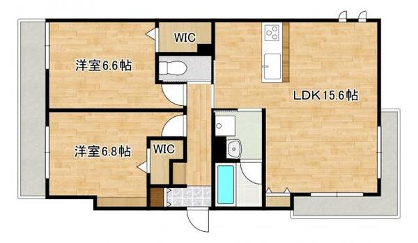 ア・ライヴ本山 101｜兵庫県神戸市東灘区本山北町６丁目(賃貸マンション2LDK・1階・70.12㎡)の写真 その2