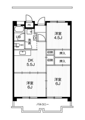 同じ建物の物件間取り写真 - ID:223031717641