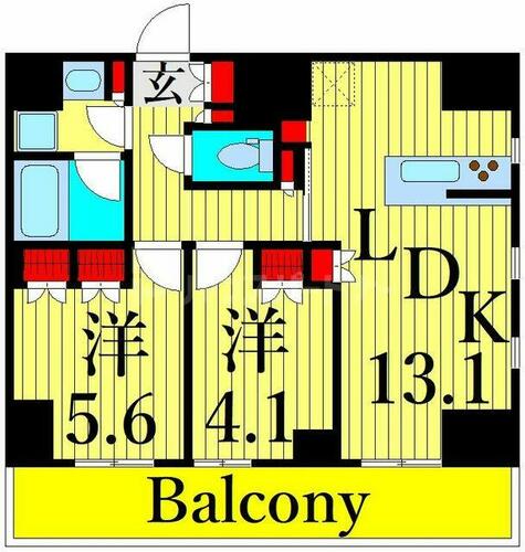 同じ建物の物件間取り写真 - ID:213107044339