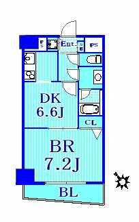 パークエザンス｜神奈川県横浜市神奈川区子安通１丁目(賃貸マンション1DK・5階・32.49㎡)の写真 その2