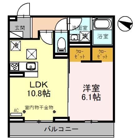 同じ建物の物件間取り写真 - ID:211047365468