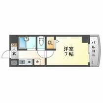 大阪府大阪市東淀川区南江口１丁目（賃貸マンション1K・2階・20.47㎡） その2