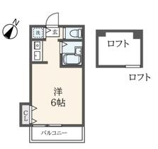 ＣＯＳＭＩＣ横浜 402 ｜ 神奈川県横浜市西区南浅間町（賃貸マンション1K・4階・19.40㎡） その2