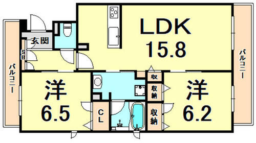 同じ建物の物件間取り写真 - ID:228048204421