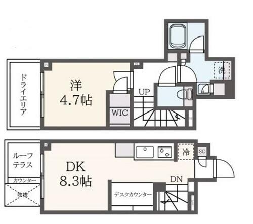 同じ建物の物件間取り写真 - ID:213101607959