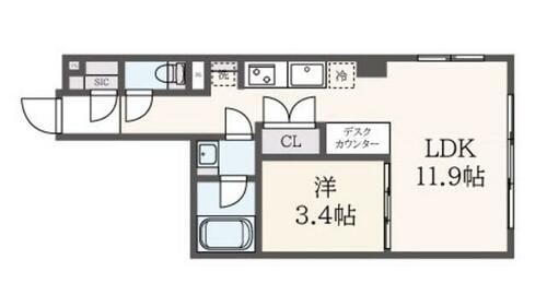 同じ建物の物件間取り写真 - ID:213101393356