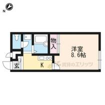 滋賀県草津市東草津３丁目（賃貸アパート1K・2階・23.18㎡） その2