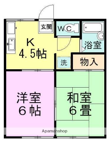 同じ建物の物件間取り写真 - ID:212041027115