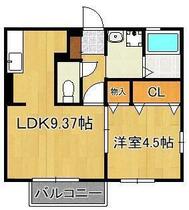 オールルミエール  ｜ 福岡県遠賀郡水巻町猪熊４丁目（賃貸アパート1LDK・2階・35.32㎡） その2