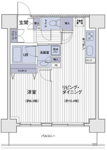 エスティメゾン大島｜東京都江東区大島５丁目(賃貸マンション1LDK・14階・44.40㎡)の写真 その2