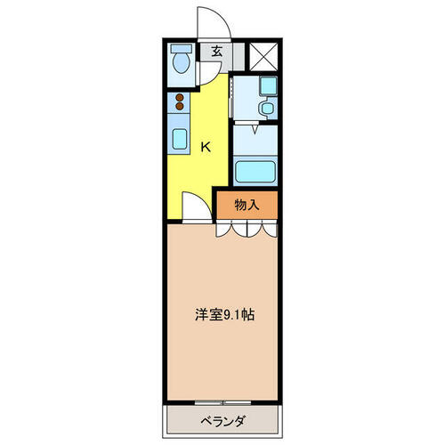 同じ建物の物件間取り写真 - ID:221010383333