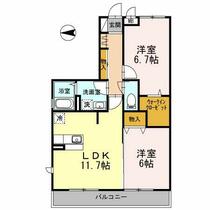 神奈川県茅ヶ崎市中島（賃貸アパート2LDK・2階・58.38㎡） その2