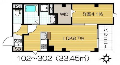 同じ建物の物件間取り写真 - ID:227079920270