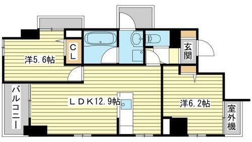 同じ建物の物件間取り写真 - ID:228048275465