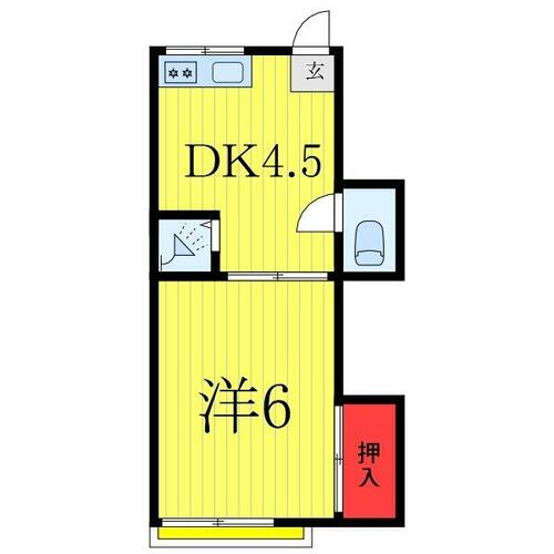 同じ建物の物件間取り写真 - ID:213100945265