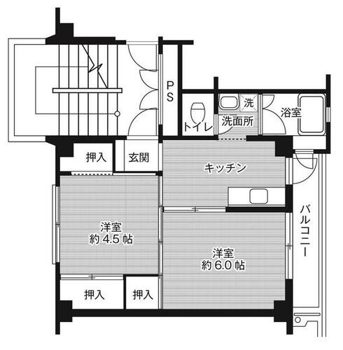 同じ建物の物件間取り写真 - ID:231504776117