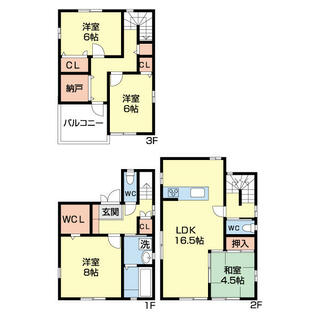 間取り：223039175908