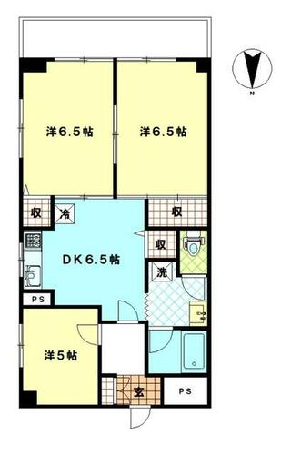 同じ建物の物件間取り写真 - ID:213100370606