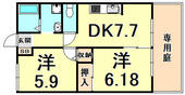 尼崎市武庫之荘５丁目 2階建 築28年のイメージ